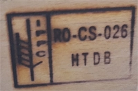 Stampila arsa tratament termic ISPM15 - IPPC